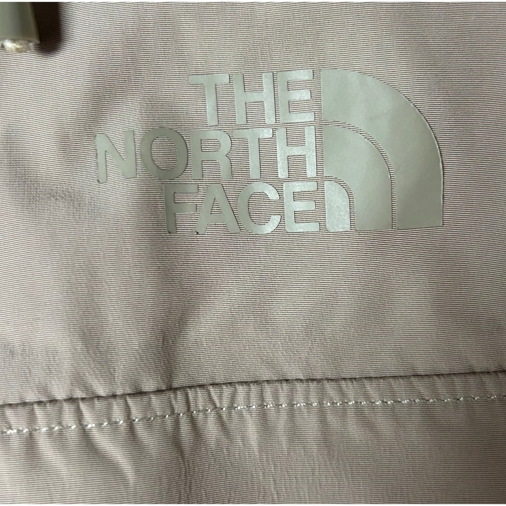 The North Face Womens Cagoule DryVent Parka Rain Jacket Tan XS NF0A2S51 - Picture 3 of 16